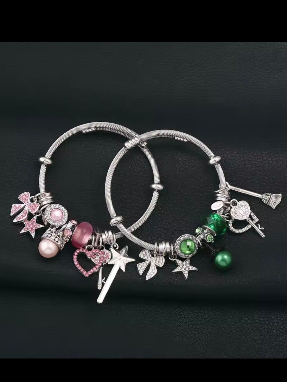 Wicked Charm Bracelets - Set Of 2